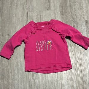 Little Sister Pink Kids Shirt